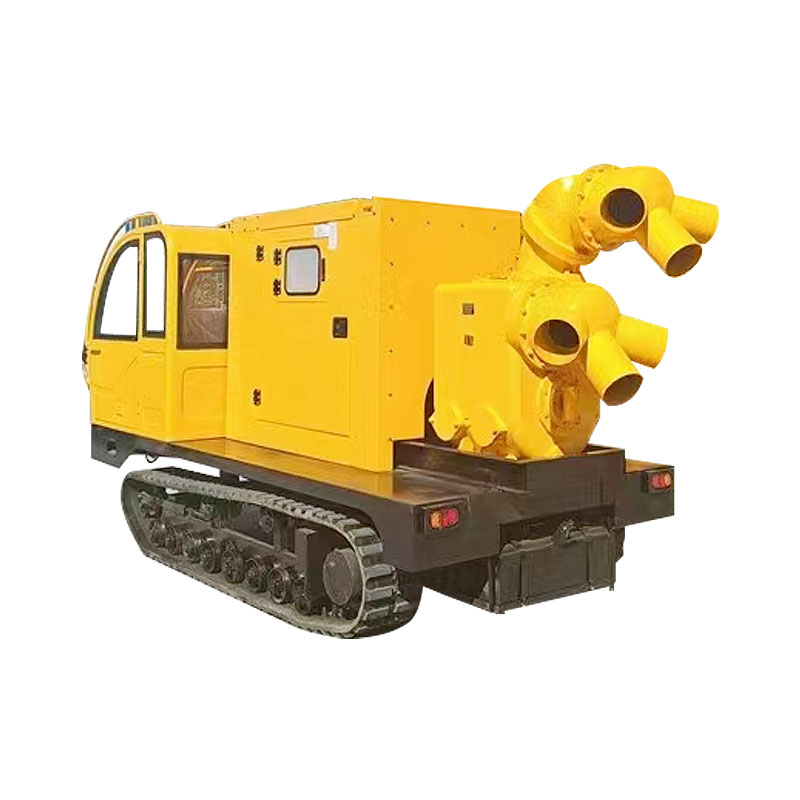 Diesel engine-powered water pump unit